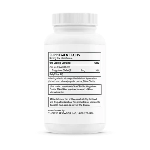 Zinc Bisglycinate 15 mg